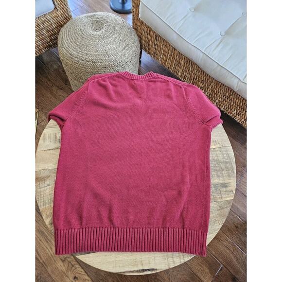 L.L Bean 100% Cotton Pullover Knit Sweater Men's Size L EUC - Picture 8 of 8